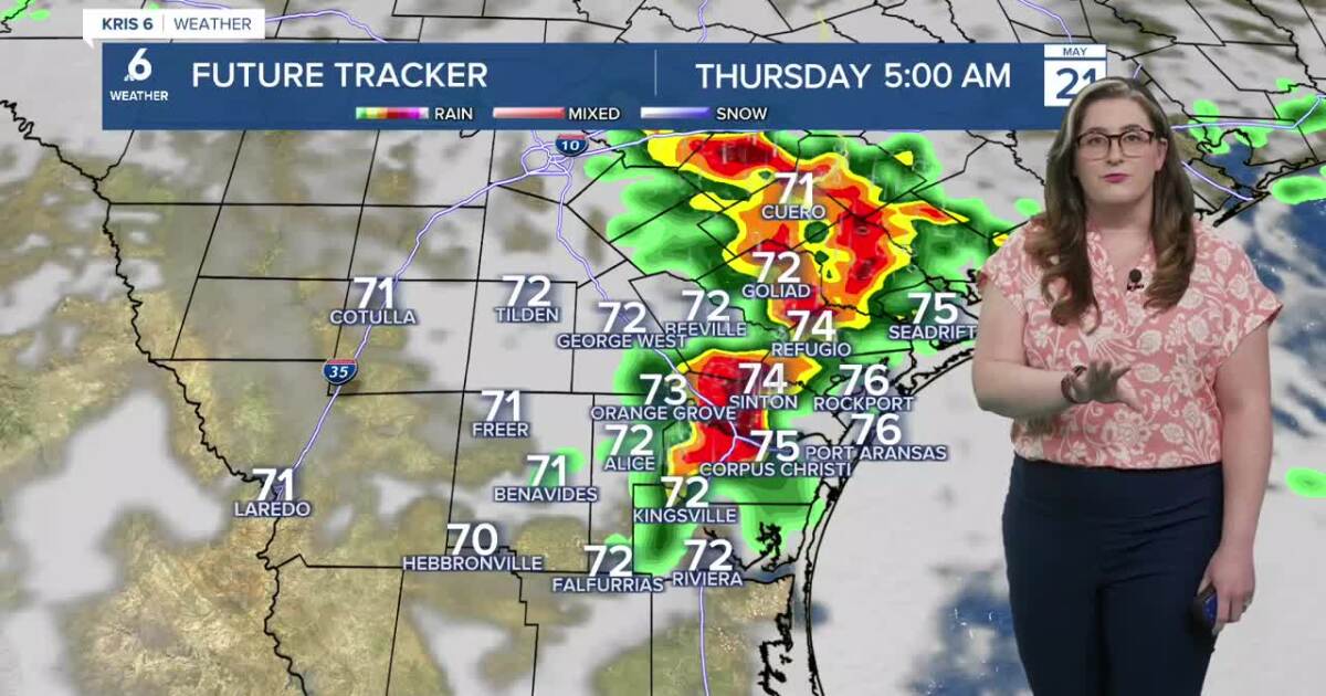 FLOOD WATCH: Storms, heavy rain continue across South Texas