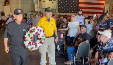 Large turnout for Memorial Day Ceremony aboard the U.S.S. Lexington Museum