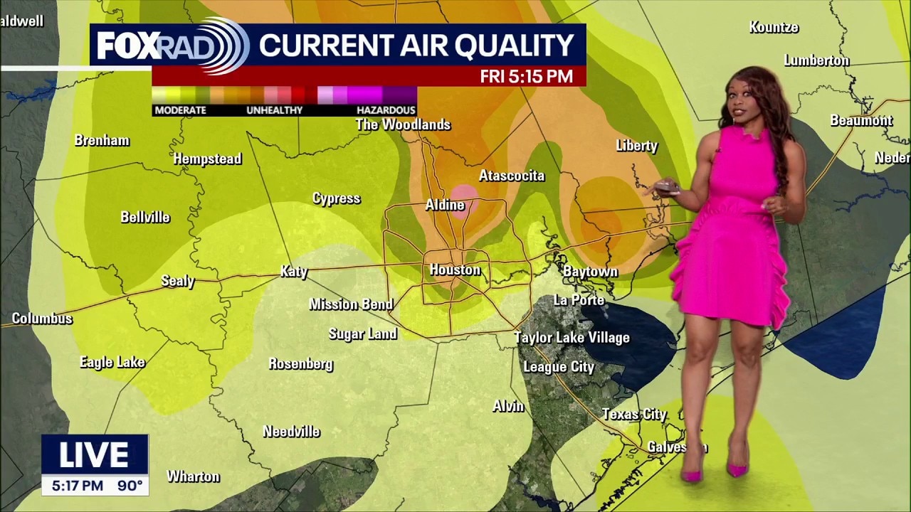 Houston weather: Air quality alert through Friday evening