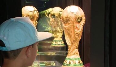 Houston soccer fans brave long lines for glimpse of FIFA World Cup 2026 trophy