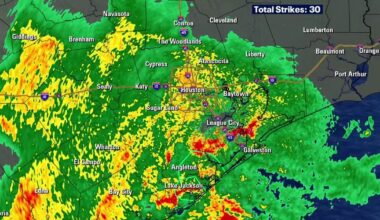 Houston weather: Heavy rain, scattered storms for Wednesday, flood advisory