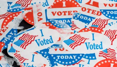 I voted sticker