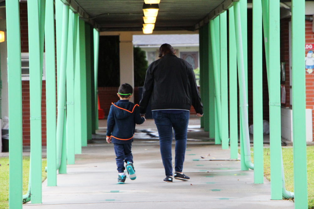 More than 600 children attend pre-kindergarten through first grade at Neff Early Learning Center. It is a rare school in Texas because the entire campus follows an inclusive learning model.