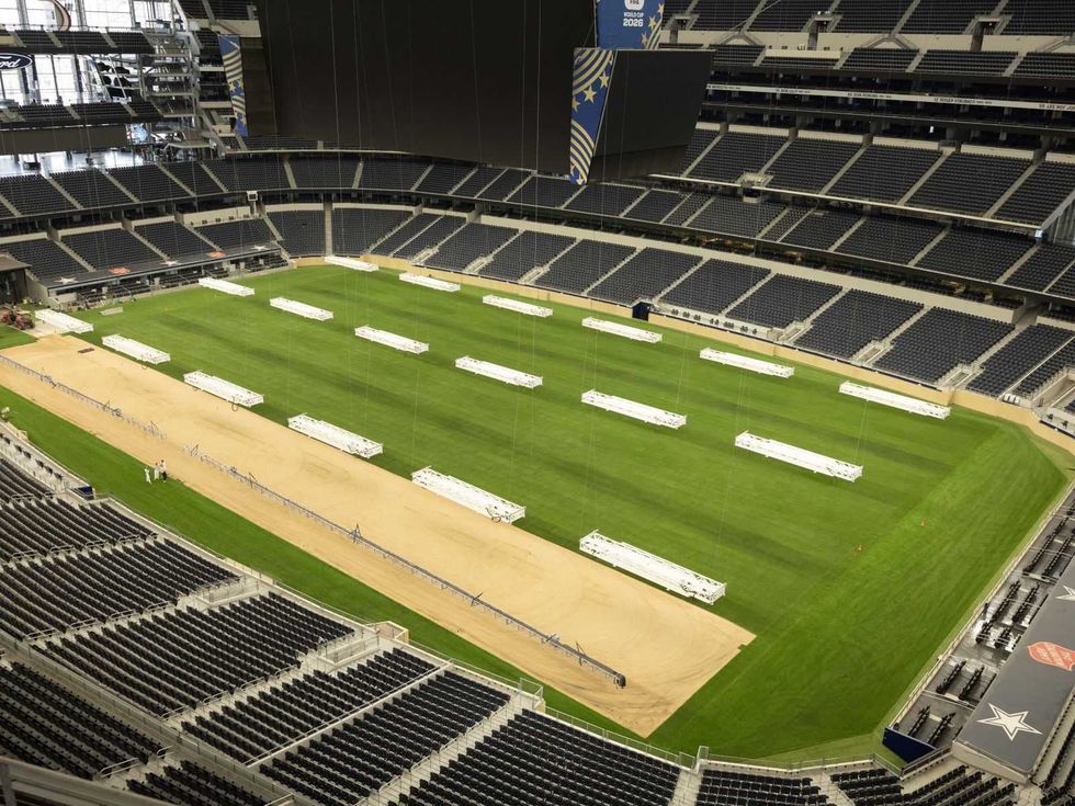 World Cup pitch, Dallas Stadium
