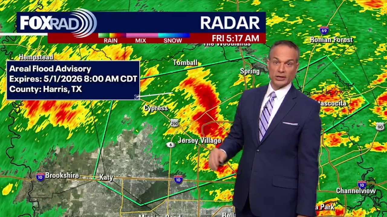 Houston weather: Rounds of storms throughout Friday