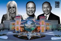 Miriam Adelson, Choctaw Chief Gary Batton and Chickasaw Chief Bill Anoatubby with WinStar Casino