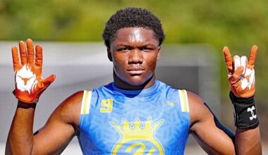 Easton Royal Updates Where His Recruitment Stands With Texas Longhorns