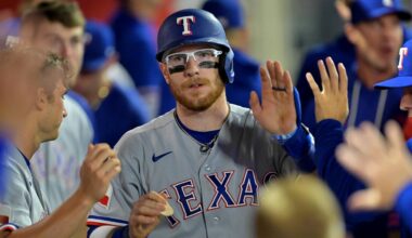Rangers Place Danny Jansen on Injured List with Right Forearm Strain