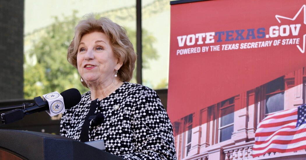 Top Texas Election Official to Resign, Months Before General Contest