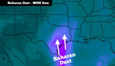 Saharan dust cloud expected to hit South Texas tonight. Here's what to expect.