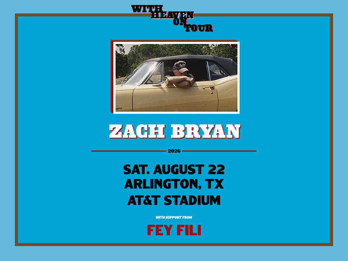 Zach Bryan – With Heaven On Tour