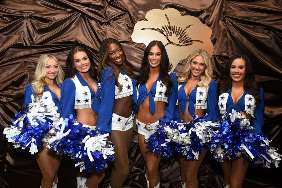 The Dallas Cowboys Cheerleaders attend the Delilah Dallas grand opening on January 29, 2026 in Dallas, Texas.