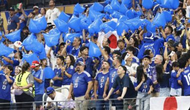 Football: Japan fans hope to paint the stands blue, then leave them spotless