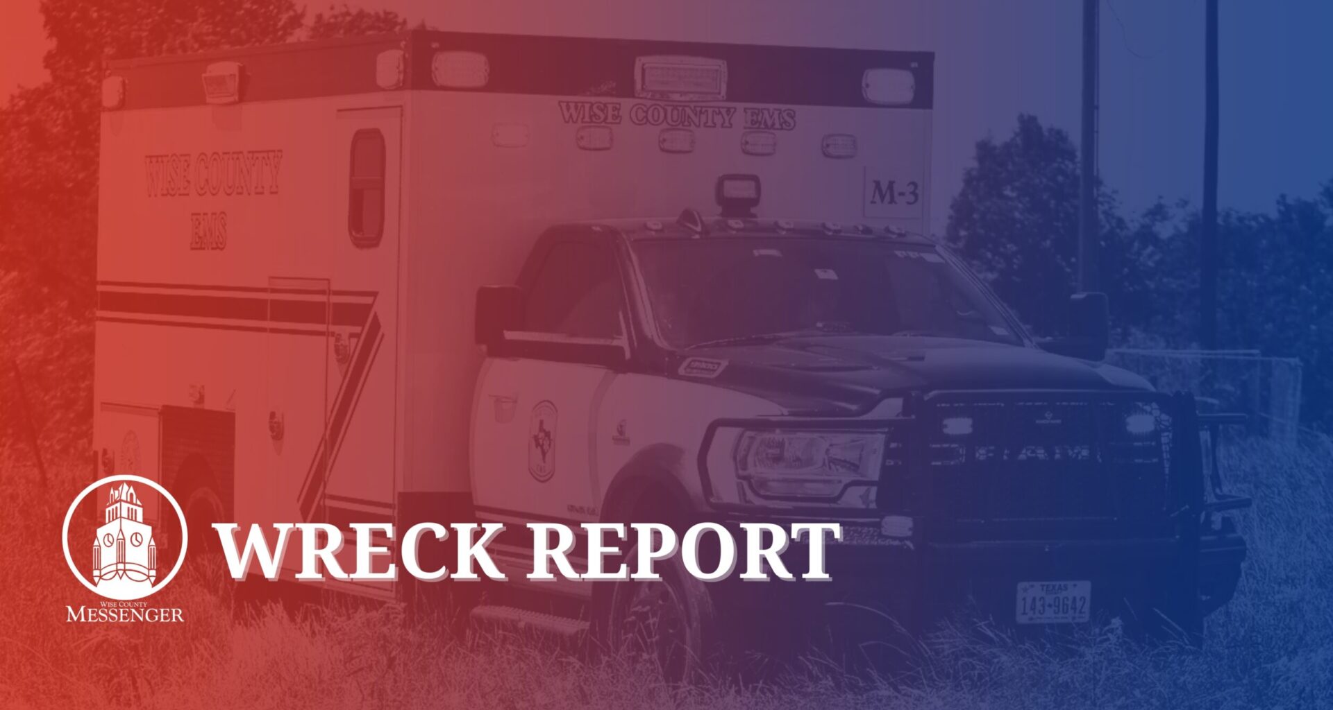 1 flown from Texas 199-FM 920 wreck
