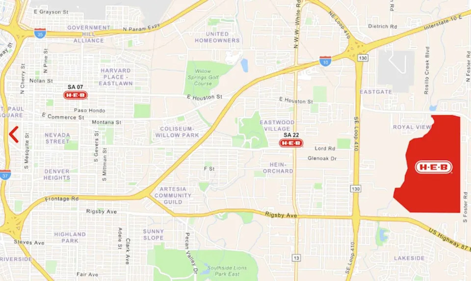 On top of its Fresh Initiative program, H-E-B is investing in its corporate operations too. In May 2026, it announced a $700 million plan to expand its supply chain by building a facility on San Antonio's Eastside. Officials have said the campus would feature a bakery, refrigerated warehouse, and transportation building, among other elements. (Courtesy of H-E-B Newsroom)