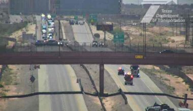 Suspect in custody after crash along Loop 375