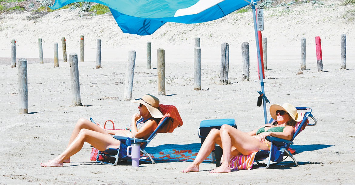 Relaxing - Port Aransas South Jetty