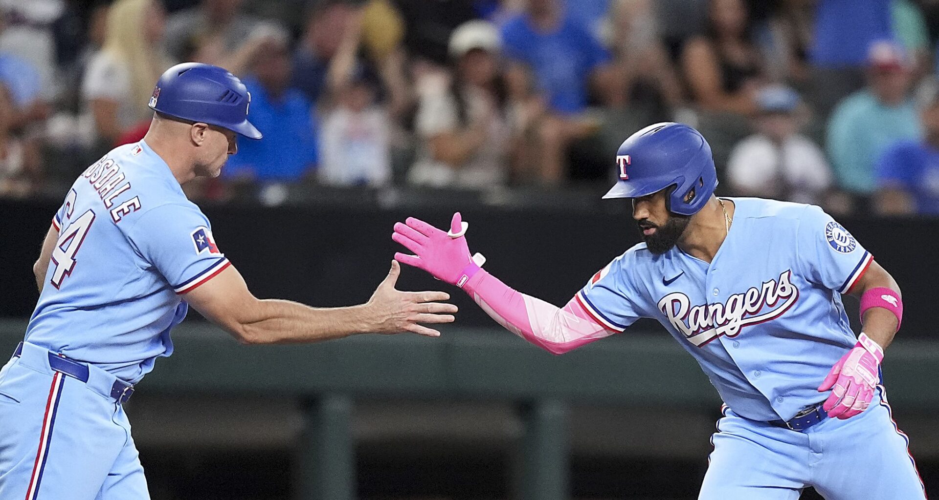 Rangers use all facets of their game to complete improbable sweep