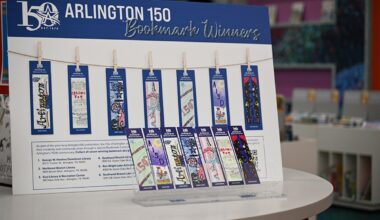 Student-Created Arlington150 Bookmarks Arrive June 2, 2026