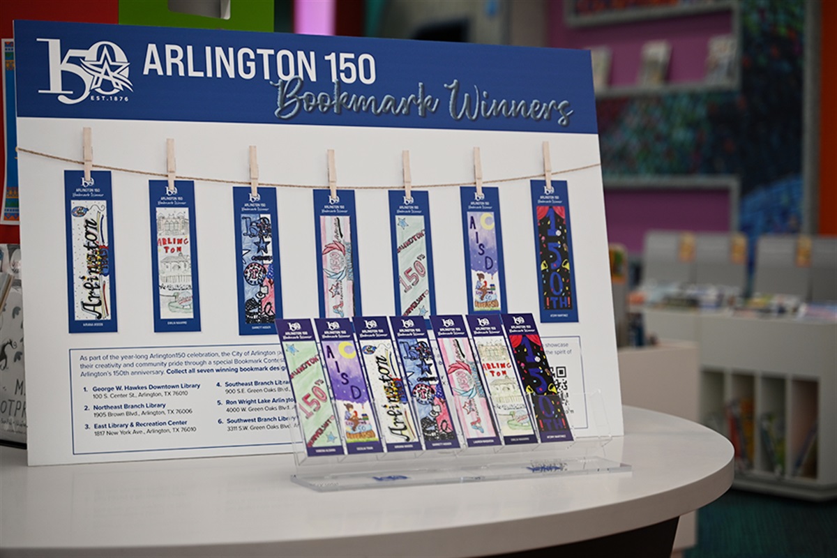 Student-Created Arlington150 Bookmarks Arrive June 2, 2026