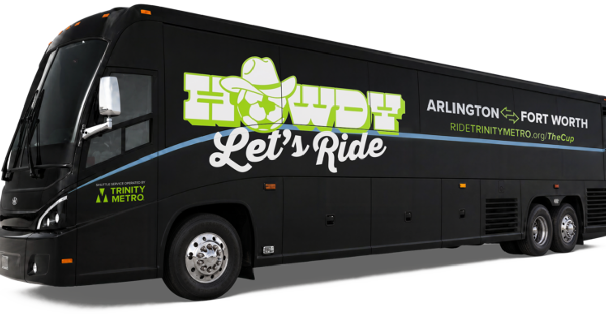 Trinity Metro unveils Cowtown Visitor Shuttle for 2026 FIFA World Cup fans