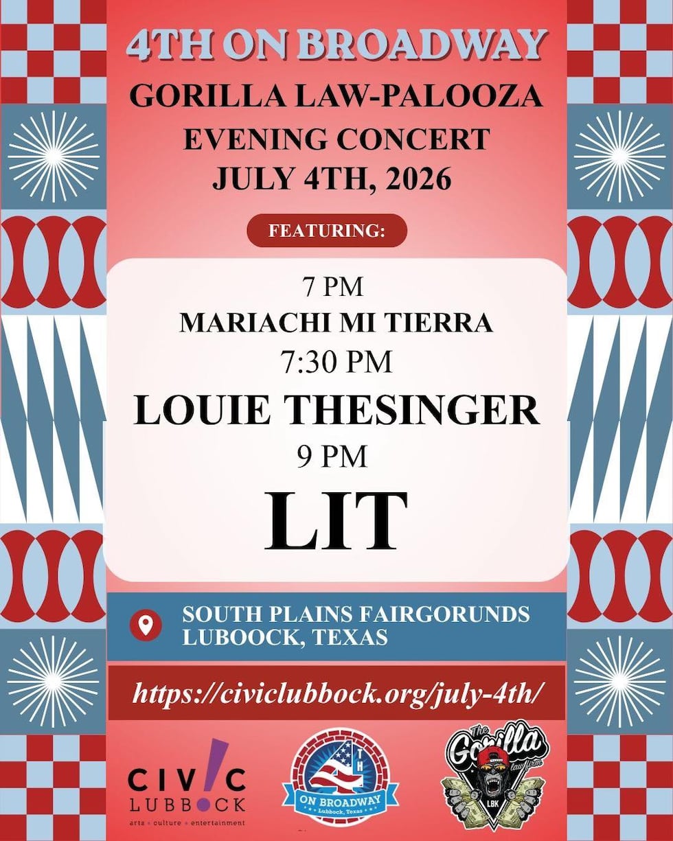 Free evening concert at South Plains Fairgrounds features Mariachi Mi Tierra, Louie TheSinger...