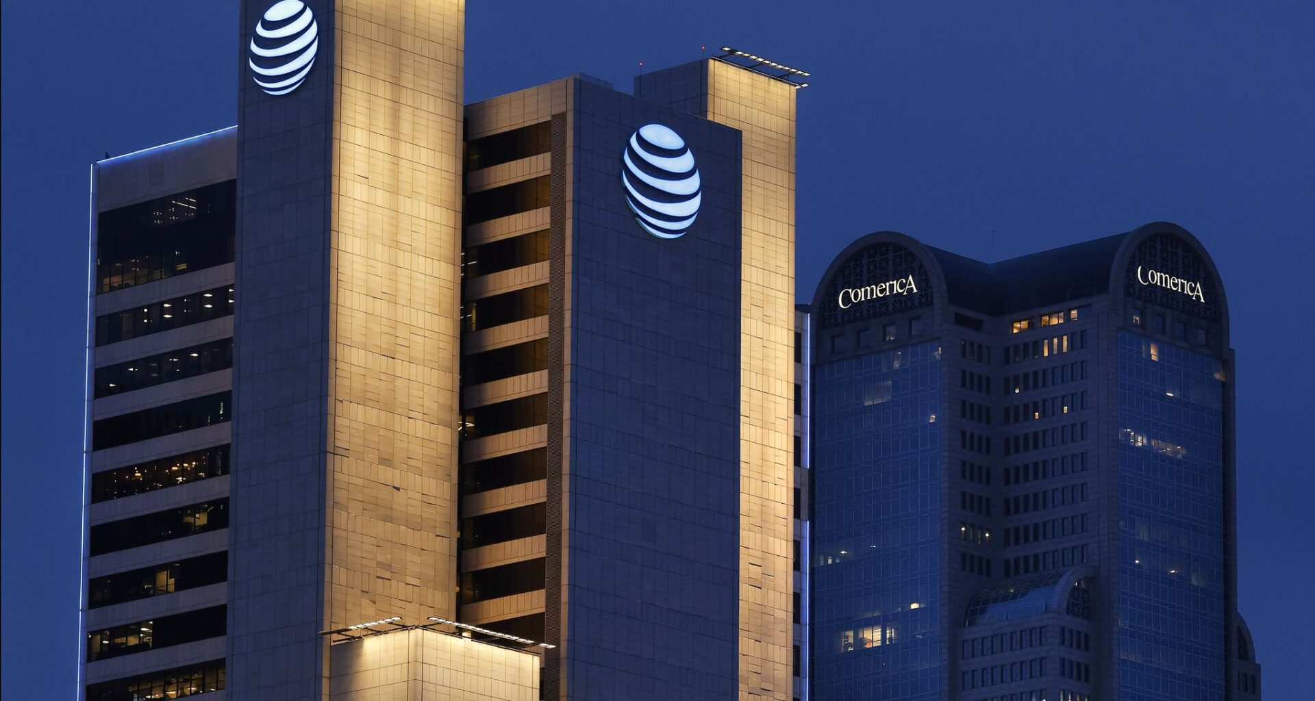 An exterior view of Dallas City Hall at sunset in downtown Dallas, November 4, 2025.