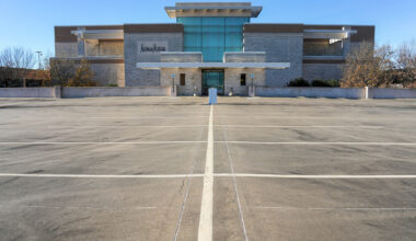 The Neiman Marcus is seen with empty spots in the parking garage at The Shops at Willow Bend on Thursday, Feb. 5, 2026, in Plano.