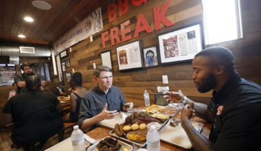 James Talarico answers GOP vegan taunts with a plate of Dallas BBQ