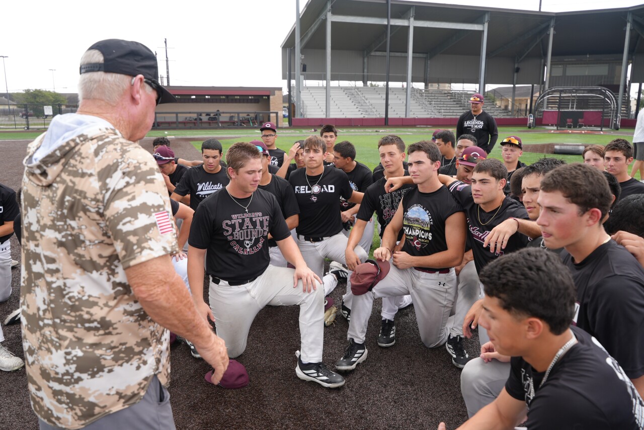 Calallen baseball practice 2026