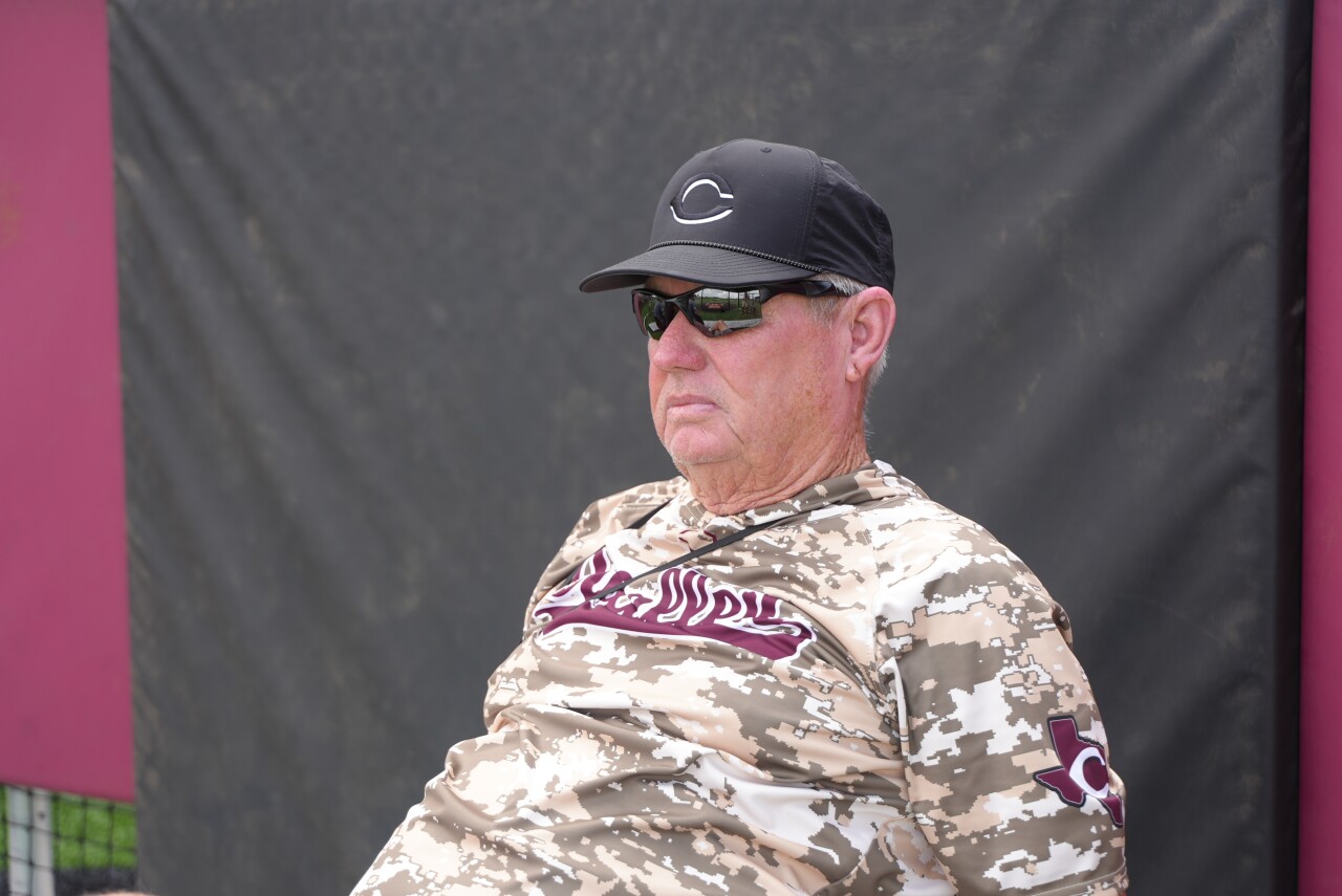Calallen baseball head coach Steve Chapman