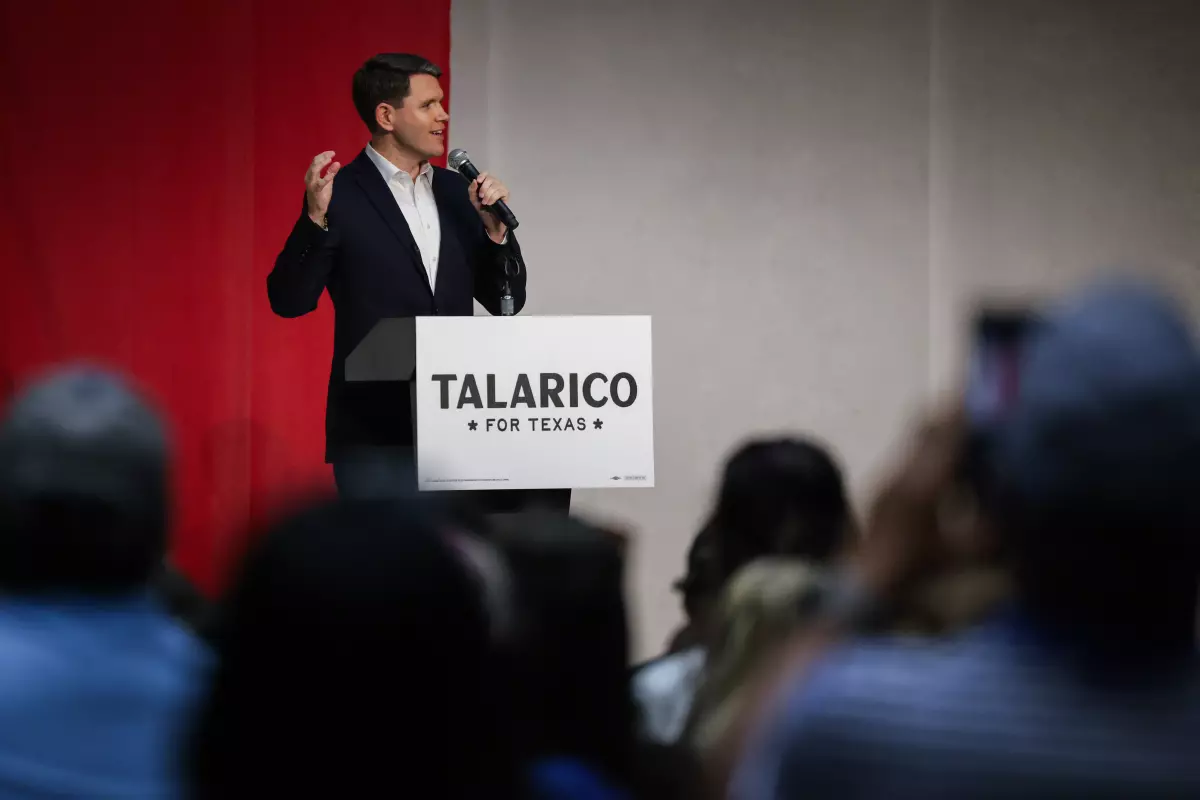 James Talarico has denied allegations of being vegan.