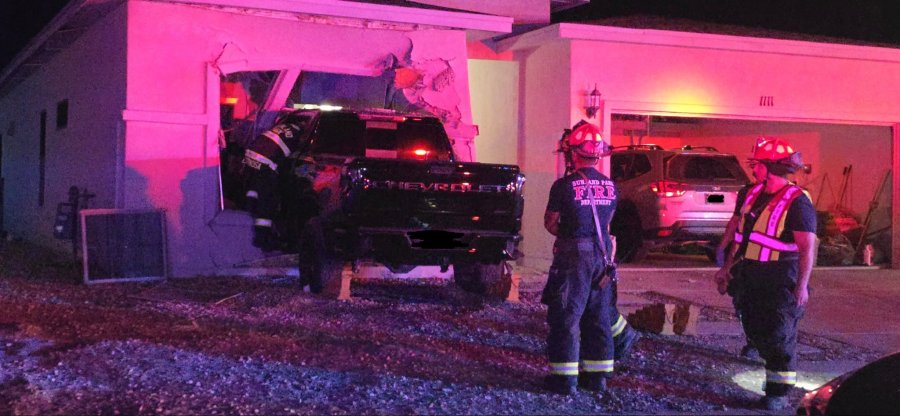 Truck crashes into Sunland Park home, cause under investigation