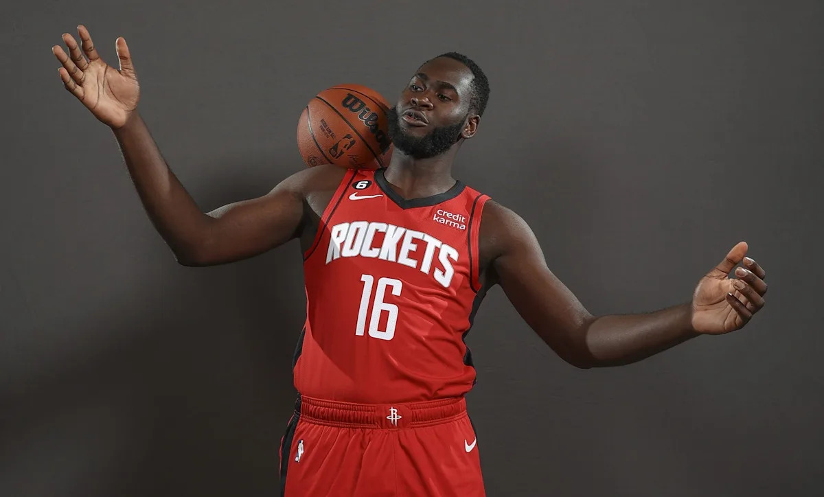 Houston Rockets jersey history No. 16 - Usman Garuba