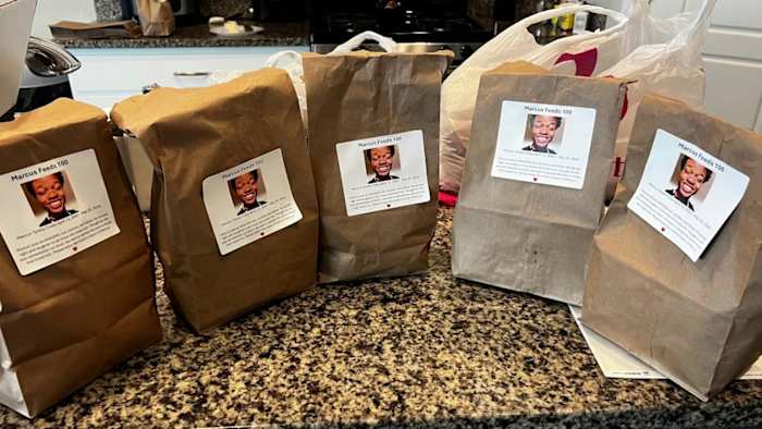Family of stabbing victim creates ‘Marcus Feeds 100’ effort to honor son’s memory