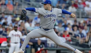 Chad Dallas combines with 5 Toronto pitchers for 4-hitter in MLB debut as Blue Jays stop Braves 7-2
