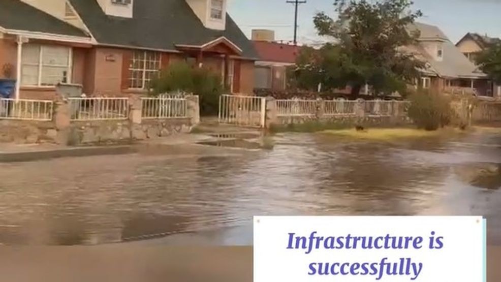 Drainage infrastructure installed at Northeast El Paso neighborhood prone to flooding. Credit: City Rep. Cynthia Boyar Trejo via Facebook