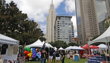 The Dallas Pride Festival of Rainbows held one of their events at Main Street Garden Park in downtown Dallas on Saturday, June 6, 2026.