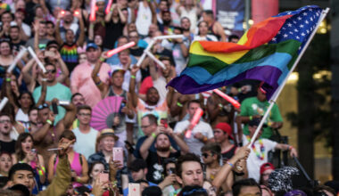 Houston Pride Parade washed out by storms, organizers seek new date