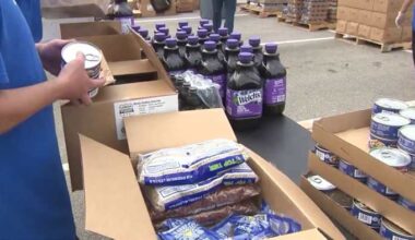‘Grateful for the help:’ San Antonio Food Bank, Boeing serve 600 families at distribution event