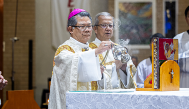 Bishop Vincent's Homily for the feast of Corpus Christi