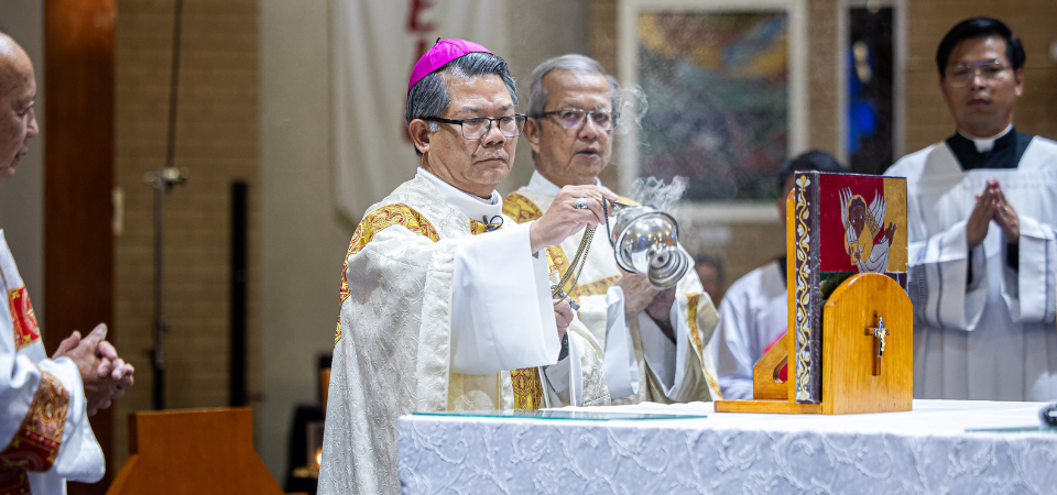 Bishop Vincent's Homily for the feast of Corpus Christi
