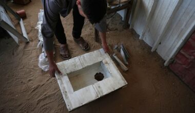Palestinians suffer from lack of proper toilets across Gaza's vast tent cities