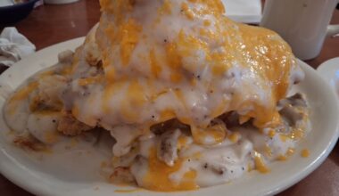 The "Morning Wrecker" at Bobbie's Southern Kitchen.