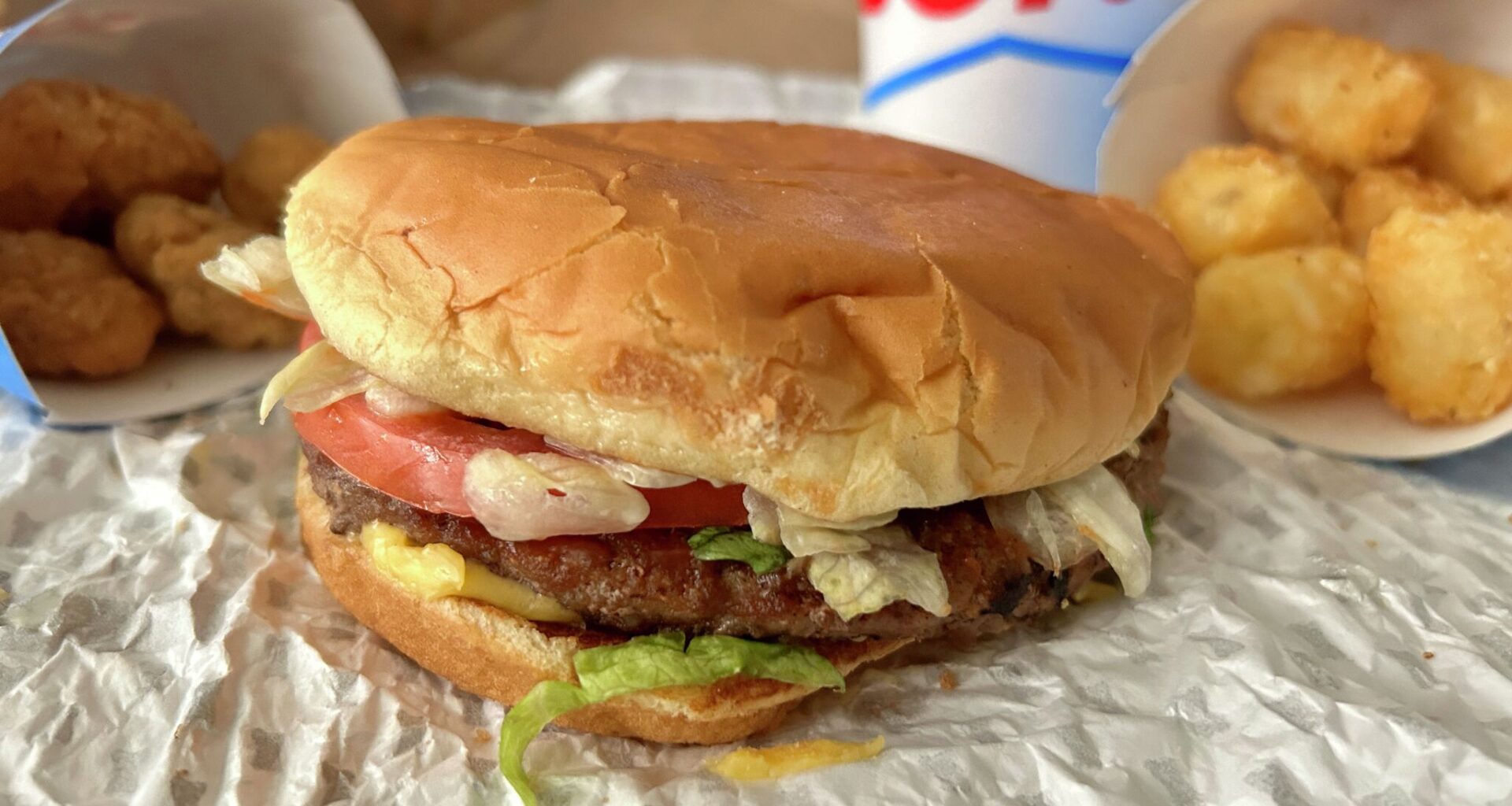 Sonic's new $7 Big Deal Meal includes a cheeseburger, a small order of chicken bites, a medium drink and a medium order of tots or fries.