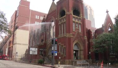 First Baptist Dallas breaks ground to rebuild historic sanctuary after 2024 fire
