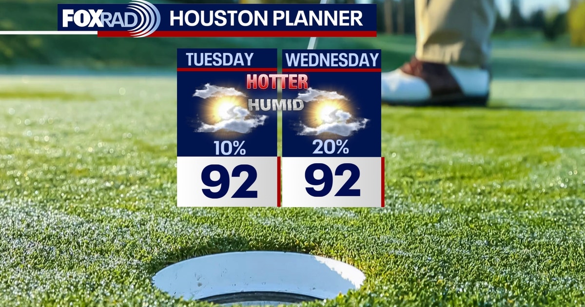 Houston weather: The heat will be on for Tuesday