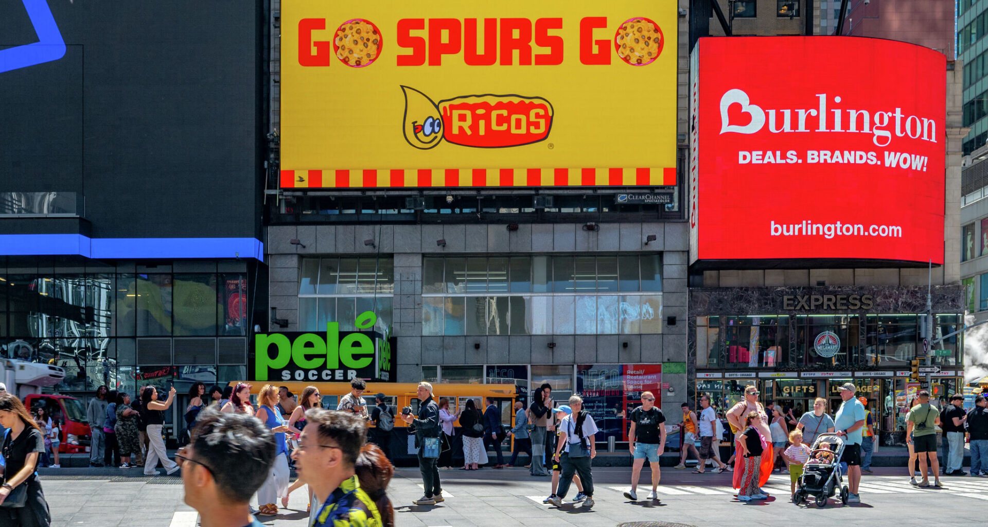 Texas brand Rico's trolls Knicks with Spurs ad in Times Square
