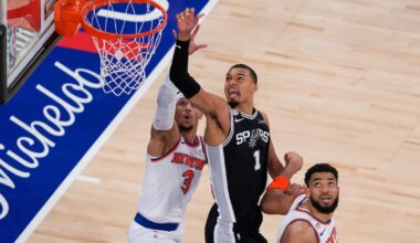 Wembanyama carries Spurs to 115-111 win, cutting Knicks’ NBA Finals lead to 2-1