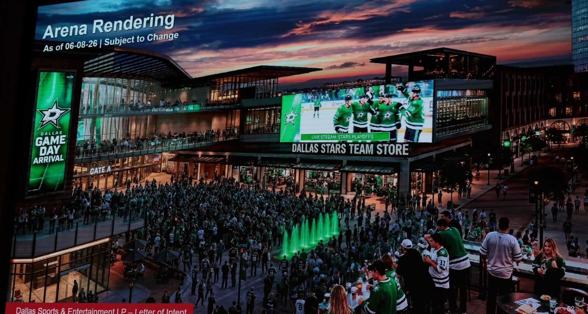 Watch: Stars president, Centennial CEO make case for Plano arena